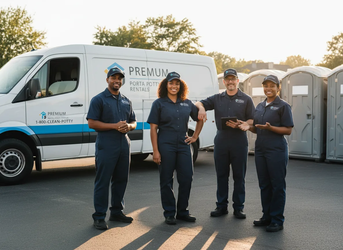VIP Portable Toilets company in Lowden, IA